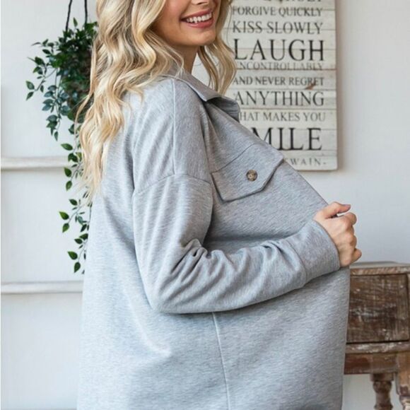 ‎Heather Gray Jacket - Picture 3 of 4